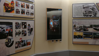 Application of Wall-mounted LCD Advertising Machine Purchased by a County Government